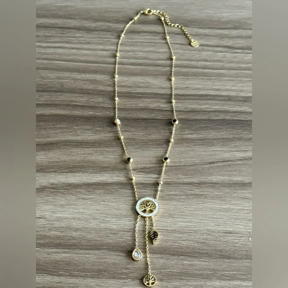 Tree Pendant Necklace Q641